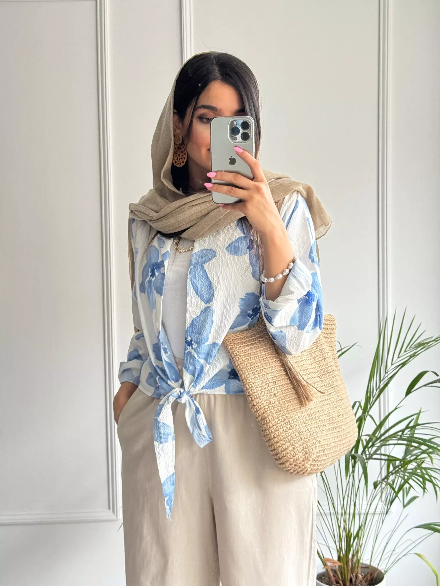 شومیز گره ای کاتلین ( دارای ایراد جزئی)